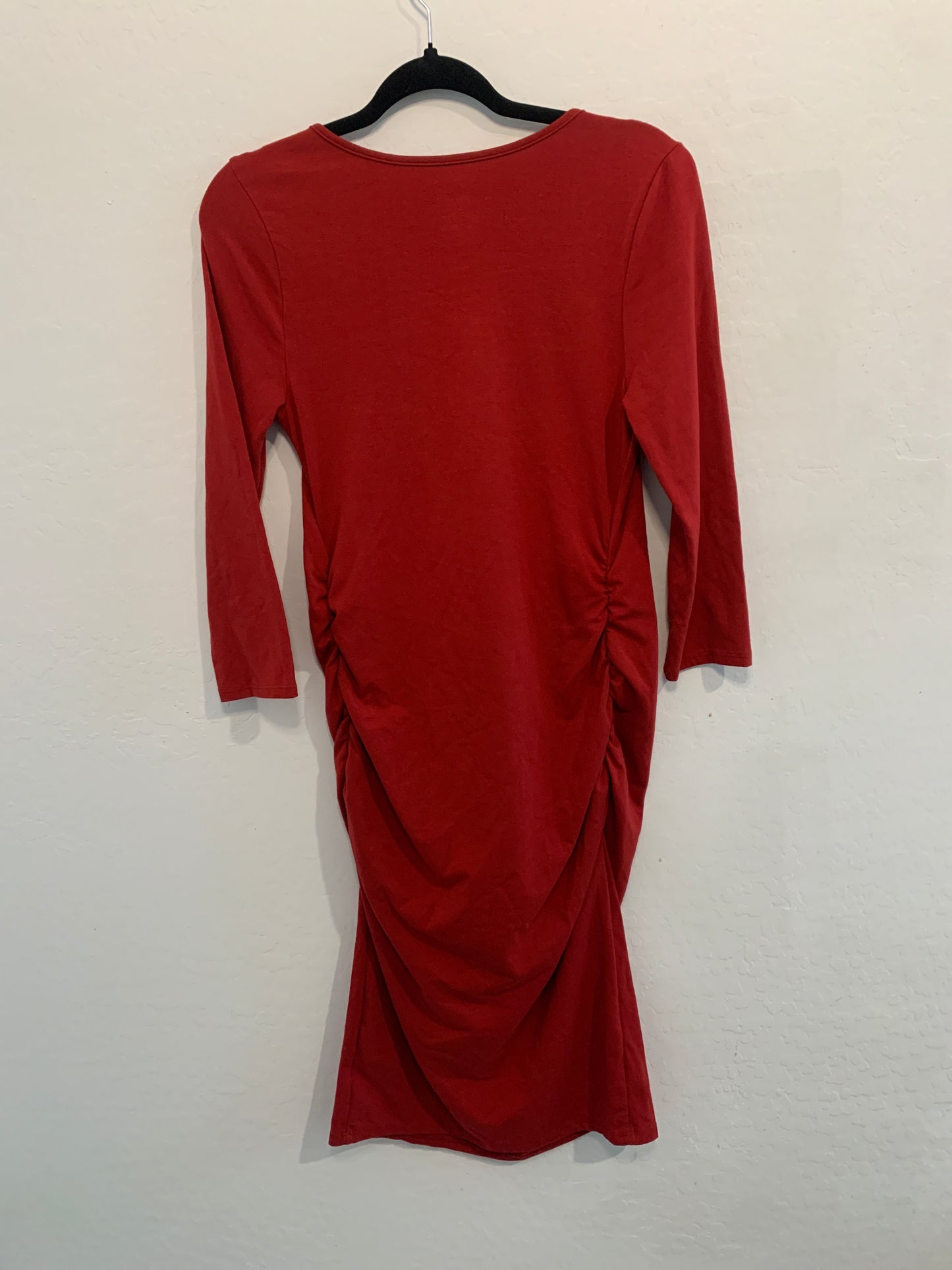 Side Crunch Body Con Dress