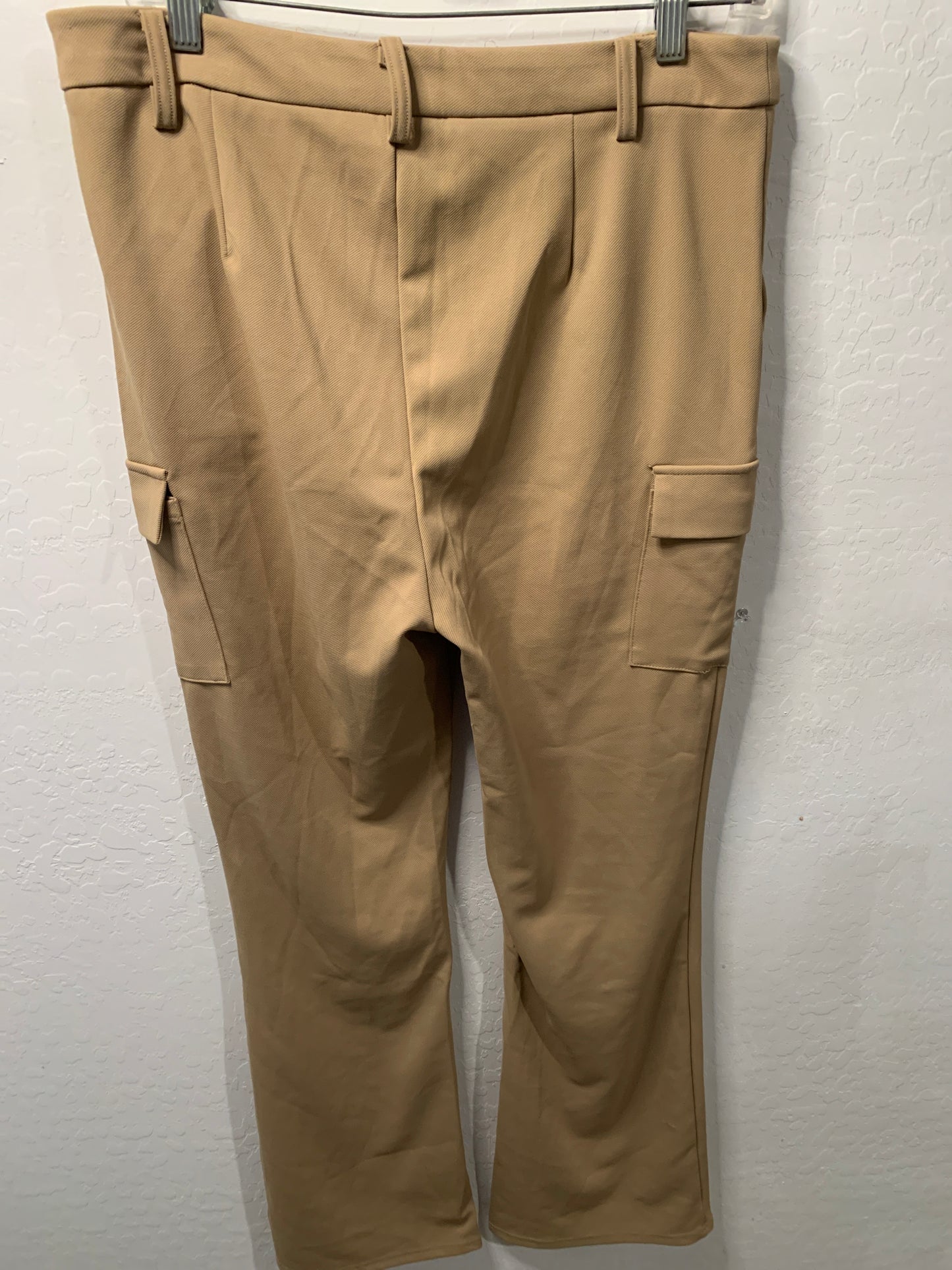 Khaki Mid stretch Pants
